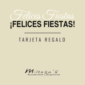 Tarjeta Regalo: Felices Fiestas