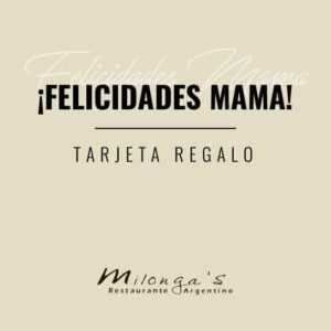 Tarjeta Regalo: Felicidades mamá